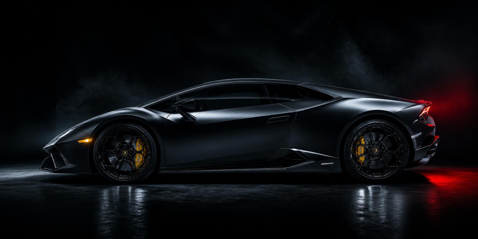 Supercar de performance en studio